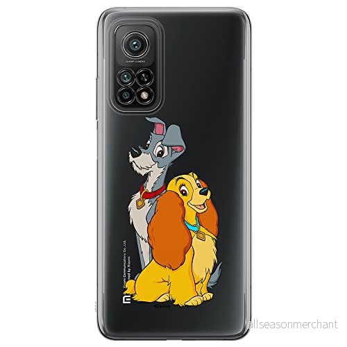 ERT GROUP mobiltelefonfodral för Xiaomi Redmi Note 11T 5G/11S 5G/POCO M4 Pro 5G originalt och officiellt licensierat Disney mönster Lady and the Tramp 003, gedeeltelijk transparant 5905131151544
