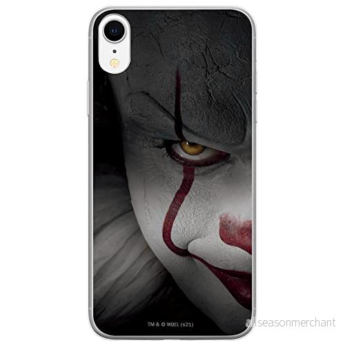 ERT GROUP mobiltelefonfodral för Iphone XR originalt och officiellt licensierat Horror mönster It 001 optimalt anpassad till formen på mobiltelefonen, fodral tillverkad av TPU plast 5905131945396
