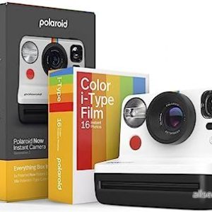 Polaroid NOW GEN 2 SET Kamera, Storlek: One Size, Black/white 9120096774621