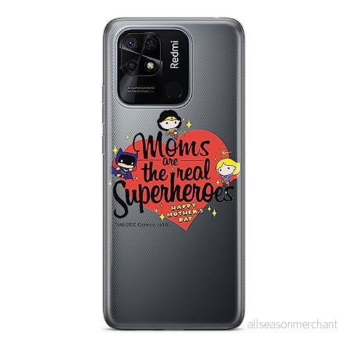 ERT GROUP mobiltelefonfodral för Xiaomi REDMI 10C originalt och officiellt licensierat DC mönster Super Girls 005 optimalt anpassad till formen på mobiltelefonen, gedeeltelijk transparant 5905511540029