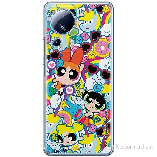 ERT GROUP mobiltelefonfodral för Xiaomi 13 LITE/CIVI 2 originalt och officiellt licensierat The Powerpuff Girls mönster 041 anpassad till formen på mobiltelefonen, fodral tillverkad av TPU plast 5905511984694