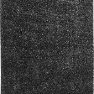 andiamo matta Chia högkvalitativ vardagsrum eller sovrum med 30 mm lugghöjd enfärgad vardagsrumsmatta 120 x 170 cm antracit 4002398414373