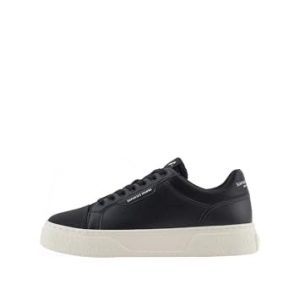 Armani Exchange Lejonsneakers, svart + svart, 44,5 EU, 44.5 EU 8058997294669