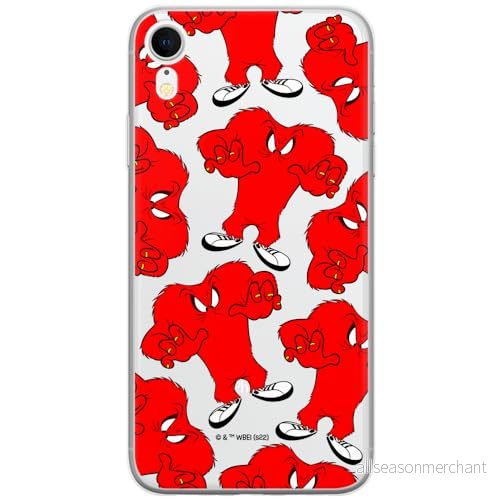 ERT GROUP mobiltelefonfodral för Iphone XR originalt och officiellt licensierat Looney Tunes mönster Gossamer 001 optimalt anpassad till formen på mobiltelefonen, gedeeltelijk transparant 5905511675066