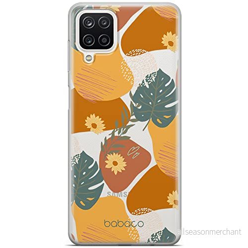 ERT GROUP mobiltelefonfodral för Samsung A12 / M12 originalt och officiellt licensierat Babaco mönster Plants 008 optimalt anpassad till formen på mobiltelefonen, gedeeltelijk transparant 5903932571615