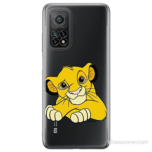 ERT GROUP mobiltelefonfodral för Xiaomi MI 10T 5G / PRO originalt och officiellt licensierat Disney mönster Simba & Friends 009, gedeeltelijk transparant 5905131178312