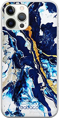 ERT GROUP mobiltelefonfodral för Apple Iphone 12/12 PRO originalt och officiellt licensierat Babaco mönster Abstract 010 Vit anpassad till formen på mobiltelefonen, fodral tillverkad av TPU plast 5903537990873