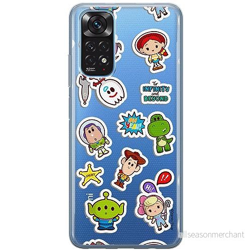 ERT GROUP mobiltelefonfodral för Xiaomi REDMI NOTE 11T/ 11S 5G/ POCO M4 PRO 5G originalt och officiellt licensierat Disney mönster Toy Story 015, gedeeltelijk transparant 5905795048778