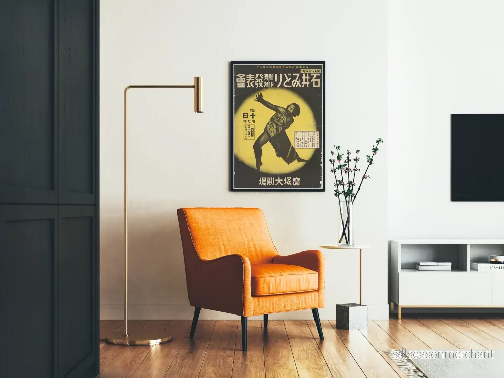 Vintageposter av Japansk dans på Takarazuka stora teater - Bild 2