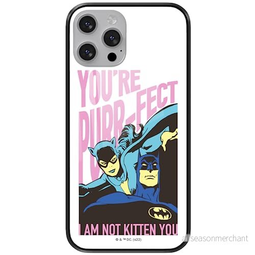 ERT GROUP mobiltelefonfodral för Apple Iphone 13 PRO MAX originalt och officiellt licensierat DC mönster Batman 067 tillverkad av härdat glas, skyddsfodral 5905131518972