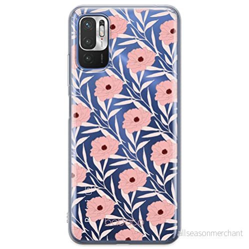 ERT GROUP mobiel telefoonhoesje voor Xiaomi REDMI NOTE 10 5G / POCO M3 PRO origineel en officieel erkend Babaco patroon Flowers 017 aangepast aan de vorm van mobiele telefoon, gedeeltelijk bedrukt 5904805613999