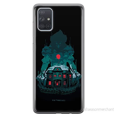 ERT GROUP mobiltelefonfodral för Samsung A71 originalt och officiellt licensierat Horror mönster It 015 optimalt anpassad till formen på mobiltelefonen, fodral tillverkad av TPU plast 5905131986986