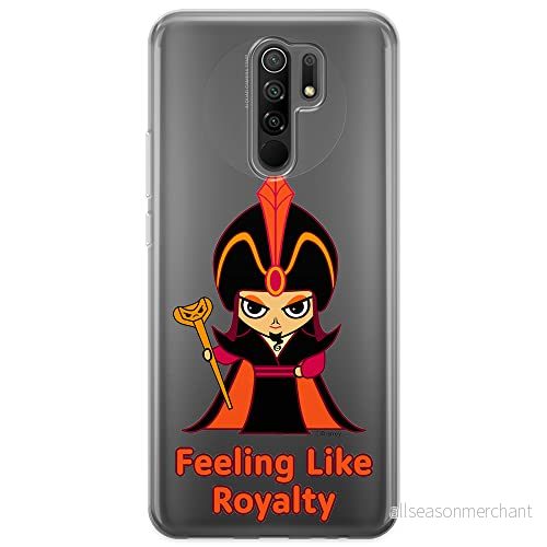 ERT GROUP mobiltelefonfodral för Xiaomi REDMI 9 originalt och officiellt licensierat Disney mönster Jafar 001 optimalt anpassad till formen på mobiltelefonen, gedeeltelijk transparant 5905131408839