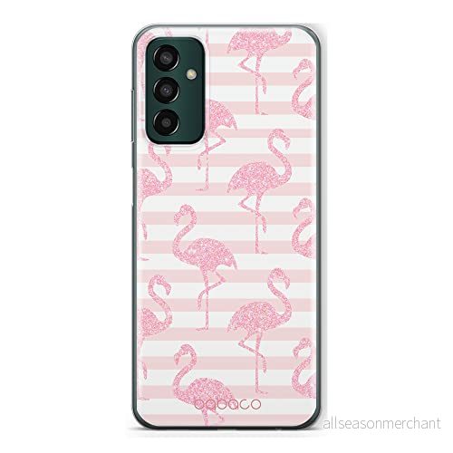 ERT GROUP mobiltelefonfodral för Samsung M13 4G originalt och officiellt licensierat Babaco mönster Flamingo 001 optimalt anpassad till formen på mobiltelefonen, fodral tillverkad av TPU plast 5905511326470