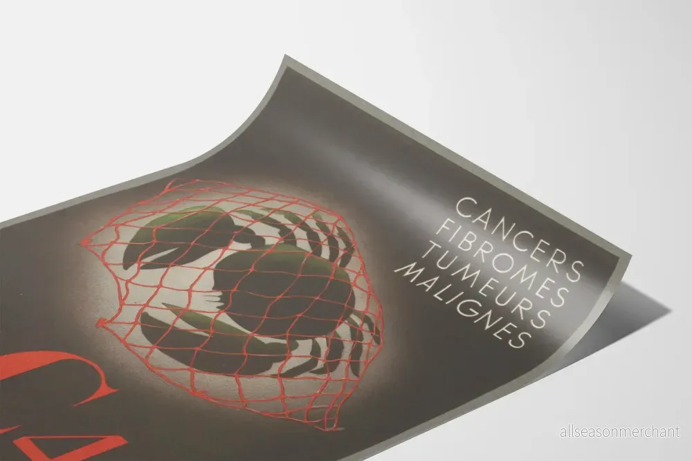Vintageposter C40 Cancer- och tumörscreening - Bild 3