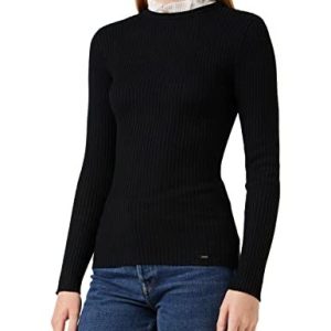 Morgan Stickad Tröja – Noir 3253632972048 Morgan Stickad Tröja – Noir 3253632972048