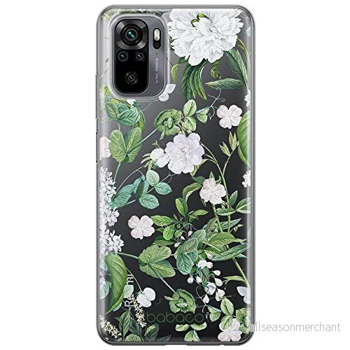 ERT GROUP mobiltelefonfodral för Xiaomi REDMI NOTE 10/ 10S originalt och officiellt licensierat Babaco mönster Flowers 034 optimalt anpassad till formen på mobiltelefonen, gedeeltelijk transparant 5905131292780