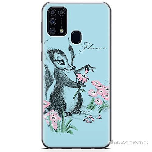 ERT GROUP mobiltelefonfodral för Samsung M31 originalt och officiellt licensierat Disney mönster Flower Skunk 001 optimalt anpassad till formen på mobiltelefonen, fodral tillverkad av TPU plast 5904805481055
