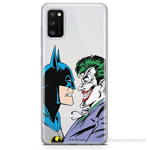 ERT GROUP mobiltelefonfodral för Samsung A41 originalt och officiellt licensierat DC mönster Batman & Joker 005 optimalt anpassad till formen på mobiltelefonen, gedeeltelijk transparant 5905131502155