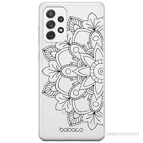 ERT GROUP mobiltelefonfodral för Samsung A52 5G / LTE 4G A52S originalt och officiellt licensierat Babaco mönster Mandalas 005 anpassad till formen på mobiltelefonen, gedeeltelijk transparant 5904805834073