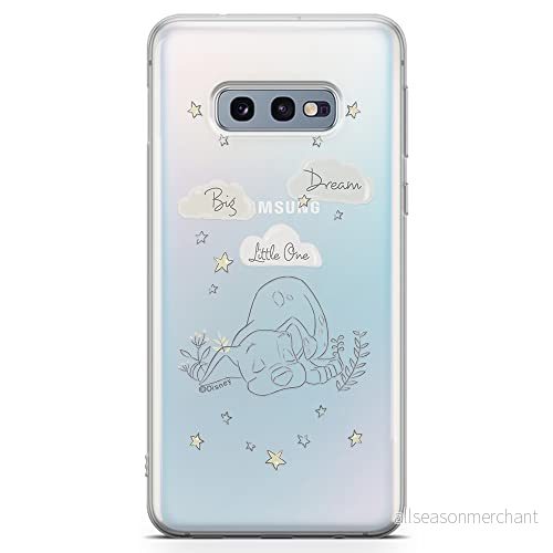 ERT GROUP mobiltelefonfodral för Samsung S10e originalt och officiellt licensierat Disney mönster Dalmatian 001 optimalt anpassad till formen på mobiltelefonen, gedeeltelijk transparant 5903040573884