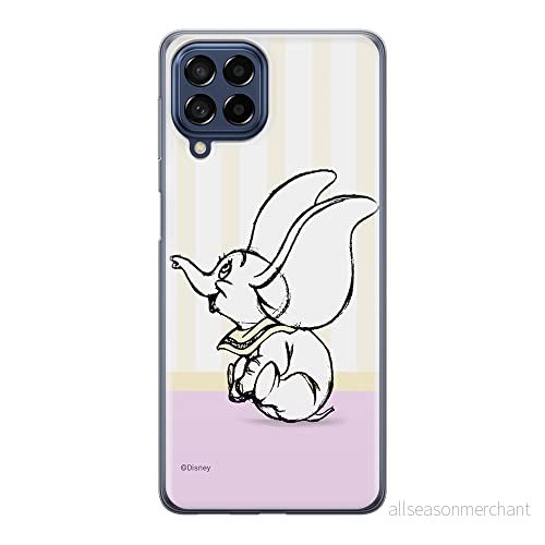 ERT GROUP mobiltelefonfodral för Samsung M33 5G originalt och officiellt licensierat Disney mönster Dumbo 009 optimalt anpassad till formen på mobiltelefonen, fodral tillverkad av TPU plast 5905511345624
