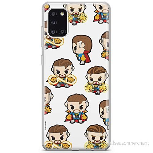 ERT GROUP mobiltelefonfodral för Samsung A31 originalt och officiellt licensierat Marvel mönster Dr Strange 001 optimalt anpassad till formen på mobiltelefonen, fodral tillverkad av TPU plast 5904805216657