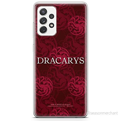 ERT GROUP mobiltelefonfodral för Samsung A73 5G originalt och officiellt licensierat Game od Thrones mönster of 021 anpassad till formen på mobiltelefonen, fodral tillverkad av TPU plast 5904805517952