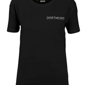 Borussia Dortmund Dam BVB oversize t shirt, svart, XL, XL 4026649249781 Borussia Dortmund Dam BVB oversize t shirt, svart, XL, XL 4026649249781