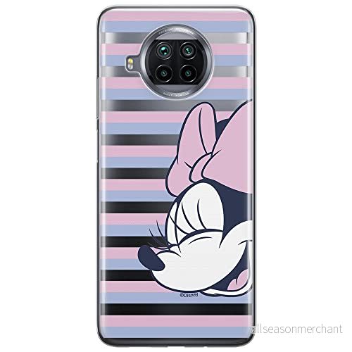 ERT GROUP mobiltelefonfodral för Xiaomi REDMI NOTE 9T originalt och officiellt licensierat Disney mönster Minnie 022 optimalt anpassad till formen på mobiltelefonen, gedeeltelijk transparant 5904805647352