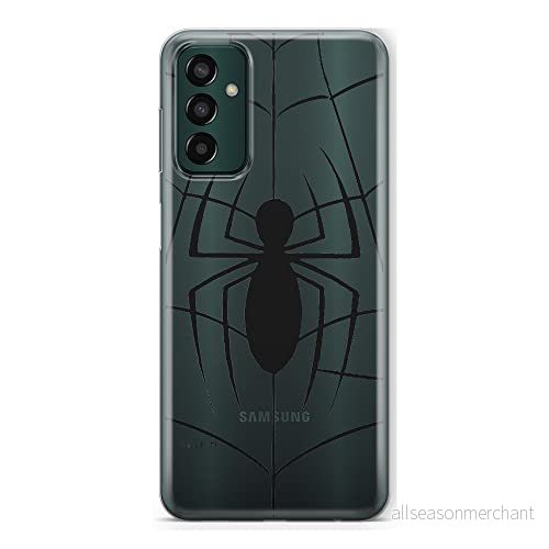 ERT GROUP mobiltelefonfodral för Samsung M13 4G originalt och officiellt licensierat Marvel mönster Spider Man 013 optimalt anpassad till formen på mobiltelefonen, gedeeltelijk transparant 5905511328023