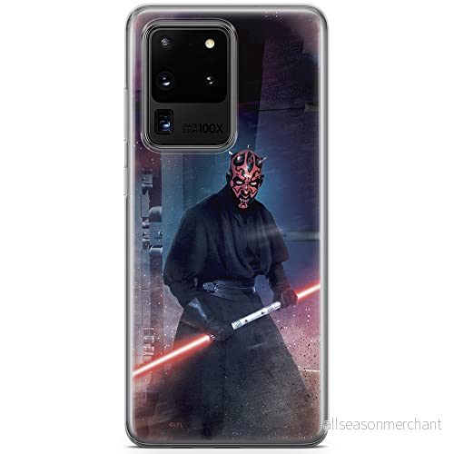 ERT GROUP Mobiltelefonskal för Samsung S20 Ultra original och officiellt licensierat Star Wars mönster Darth Maul 001 anpassad till mobiltelefonens form, TPU fodral 5903537528809