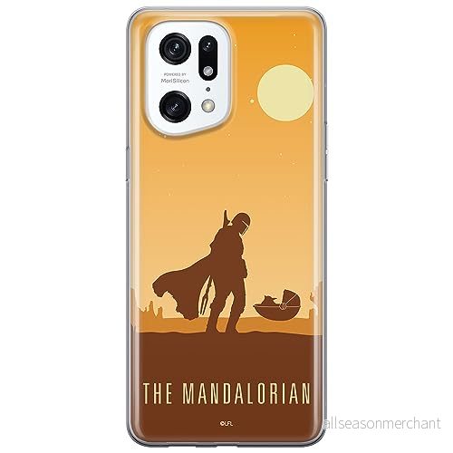 ERT GROUP mobiltelefonfodral för Oppo FIND X5 PRO originalt och officiellt licensierat Star Wars mönster Baby Yoda 033 optimalt anpassad till formen på mobiltelefonen, fodral tillverkad av TPU plast 5905511758134