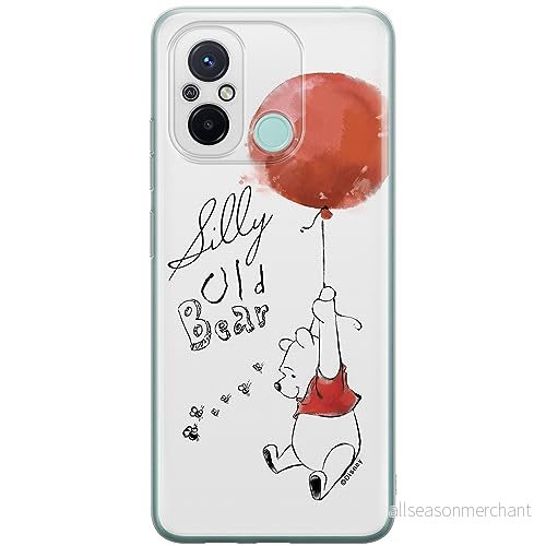 ERT GROUP mobiltelefonfodral för Xiaomi REDMI 12C/ 11A originalt och officiellt licensierat Disney mönster Winnie the Pooh & Friends 002, fodral tillverkad av TPU plast 5905511840938