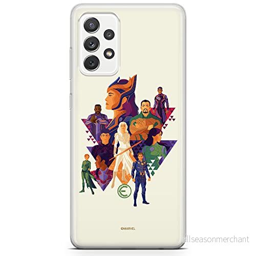 ERT GROUP mobiltelefonfodral för Samsung A73 5G originalt och officiellt licensierat Marvel mönster Eternals 007 optimalt anpassad till formen på mobiltelefonen, fodral tillverkad av TPU plast 5904805519147