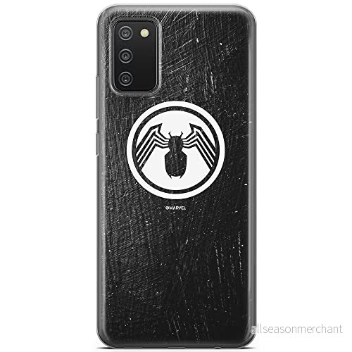 ERT GROUP mobiltelefonfodral för Samsung A02S originalt och officiellt licensierat Marvel mönster Venom 001 optimalt anpassad till formen på mobiltelefonen, fodral tillverkad av TPU plast 5903040227398