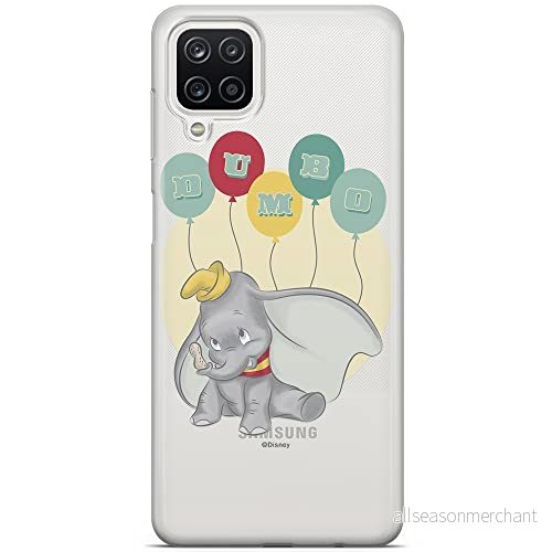 ERT GROUP mobiltelefonfodral för Samsung A12 / M12 originalt och officiellt licensierat Disney mönster Dumbo 003 optimalt anpassad till formen på mobiltelefonen, gedeeltelijk transparant 5903040090671
