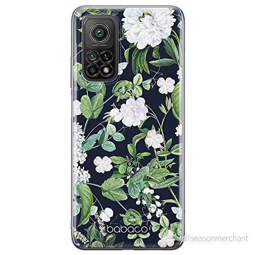 ERT GROUP mobiltelefonfodral för Huawei P30 Lite originalt och officiellt licensierat Babaco mönster Flowers 034 Vit optimalt anpassad till formen på mobiltelefonen, fodral tillverkad av TPU plast 5905131290113