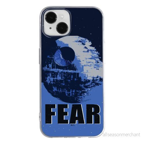 ERT GROUP mobiltelefonfodral för Apple Iphone 14 PLUS originalt och officiellt licensierat Star Wars mönster 046 anpassad till formen på mobiltelefonen, fodral tillverkad av TPU plast 5905131898555