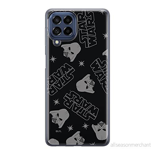 ERT GROUP mobiltelefonfodral för Samsung M53 5G originalt och officiellt licensierat Star Wars mönster Darth Vader 009 optimalt anpassad till formen på mobiltelefonen, fodral tillverkad av TPU plast 5905511383626