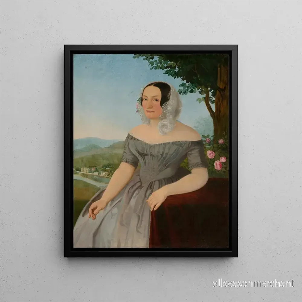 Målning Portrait de Szmrecsnyi – Jozef Boetech Klemens | Konsttryck
