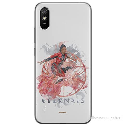 ERT GROUP mobiltelefonfodral för Xiaomi REDMI 9A originalt och officiellt licensierat Marvel mönster Eternals 013 optimalt anpassad till formen på mobiltelefonen, fodral tillverkad av TPU plast 5904805128141