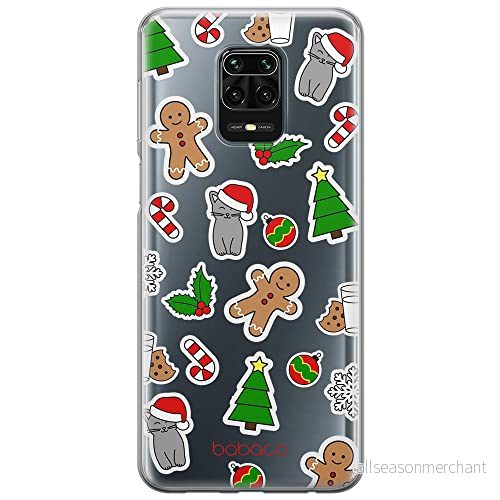 ERT GROUP mobiltelefonfodral för Xiaomi REDMI NOTE 9 PRO/ 9S originalt och officiellt licensierat Babaco mönster Winter 006 optimalt anpassad till formen på mobiltelefonen, gedeeltelijk transparant 5903040314463