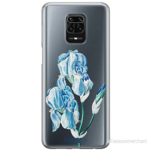 ERT GROUP mobiltelefonfodral för Xiaomi REDMI NOTE 9 PRO/ 9S originalt och officiellt licensierat Babaco mönster Flowers 025 optimalt anpassad till formen på mobiltelefonen, gedeeltelijk transparant 5905131255167