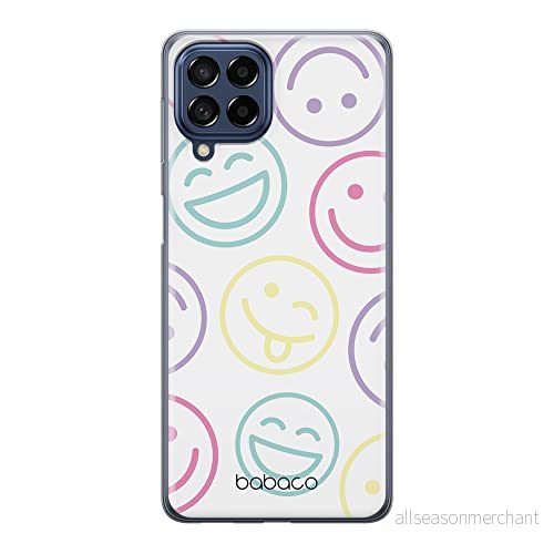 ERT GROUP mobiltelefonfodral för Samsung M53 5G originalt och officiellt licensierat Babaco mönster Positive vibes 002 optimalt anpassad till formen på mobiltelefonen, gedeeltelijk transparant 5905511387068