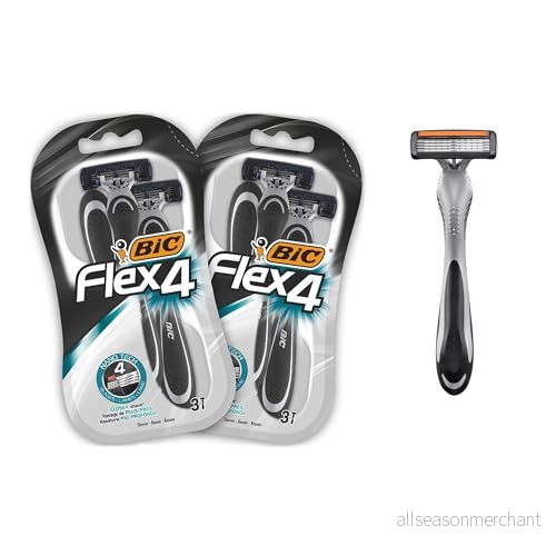BIC Flex4 Rakhyvlar för Män 2 stycken 3 pack 3086123550254