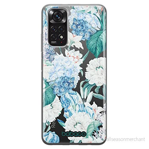 ERT GROUP mobiltelefonfodral för Xiaomi REDMI 10 originalt och officiellt licensierat Babaco mönster Flowers 028 anpassad till formen på mobiltelefonen, gedeeltelijk transparant 5905131272027
