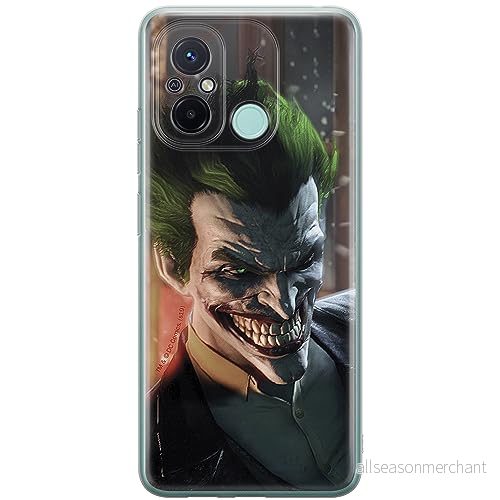 ERT GROUP mobiltelefonfodral för Xiaomi REDMI 12C/ 11A originalt och officiellt licensierat DC mönster Joker 004 optimalt anpassad till formen på mobiltelefonen, fodral tillverkad av TPU plast 5905511852665