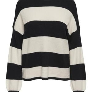 ONLY ONLATIA L/S Stripe KNT NOOS Tröja 5715418129261 ONLY ONLATIA L/S Stripe KNT NOOS Tröja 5715418129261