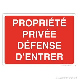 AUA SIGNALETIQUE skyltskylt med rundade hörn Privat egendom för inmatningsförsvar text 420 x 300 mm, vinyl självhäftande 3666180399852 AUA SIGNALETIQUE skyltskylt med rundade hörn Privat egendom för inmatningsförsvar text 420 x 300 mm, vinyl självhäftande 3666180399852